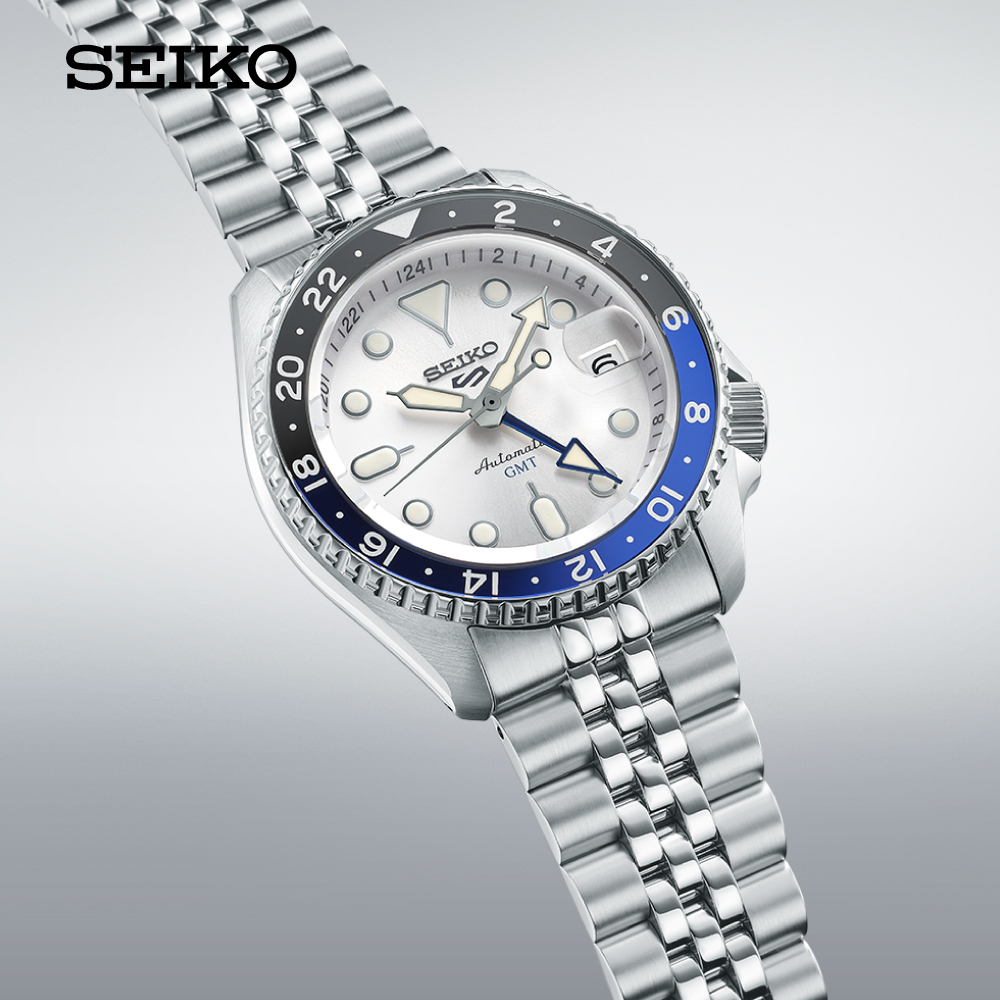 SEIKO นาฬิกาข้อมือ SEIKO 5 SPORTS AUTOMATIC G.M.T รุ่น SSK033K ขนาด 42.5 mm.