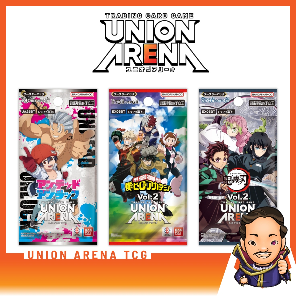 [FIZZY] Union Arena: Booster Pack [Animes & Games TCG]
