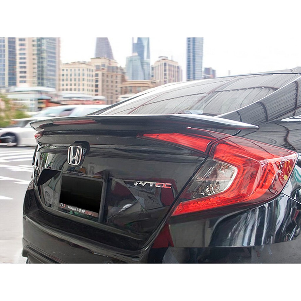 สปอยเลอร์หลังสำหรับ CIVIC ปี2016 (FC) ทรง RS (V.3) พร้อมไฟเบรค