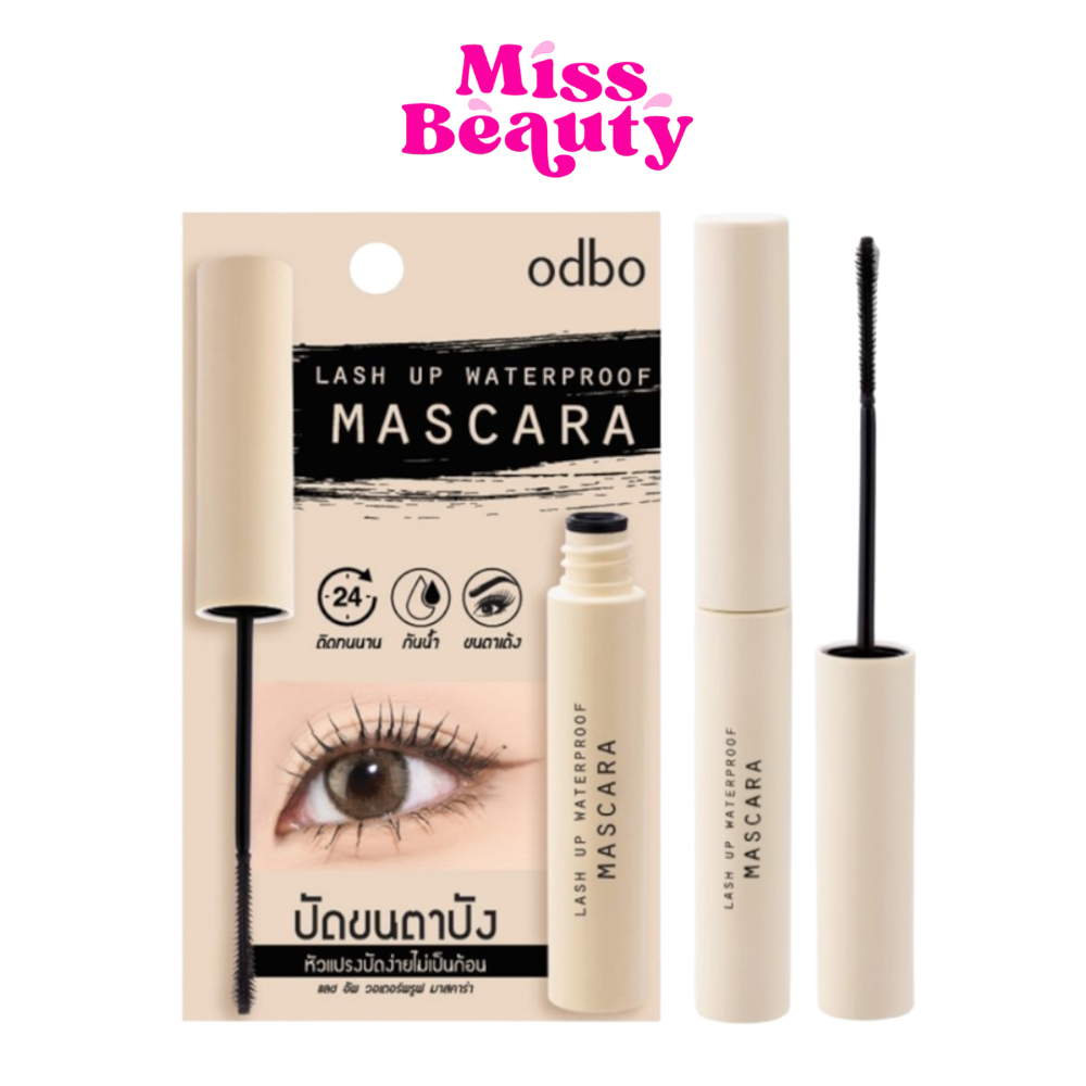OD9007 Odbo Lash Up Waterproof Mascara โอดีบีโอ แลช อัพ วอเตอร์พรูฟ มาสคาร่า 4.5 กรััม