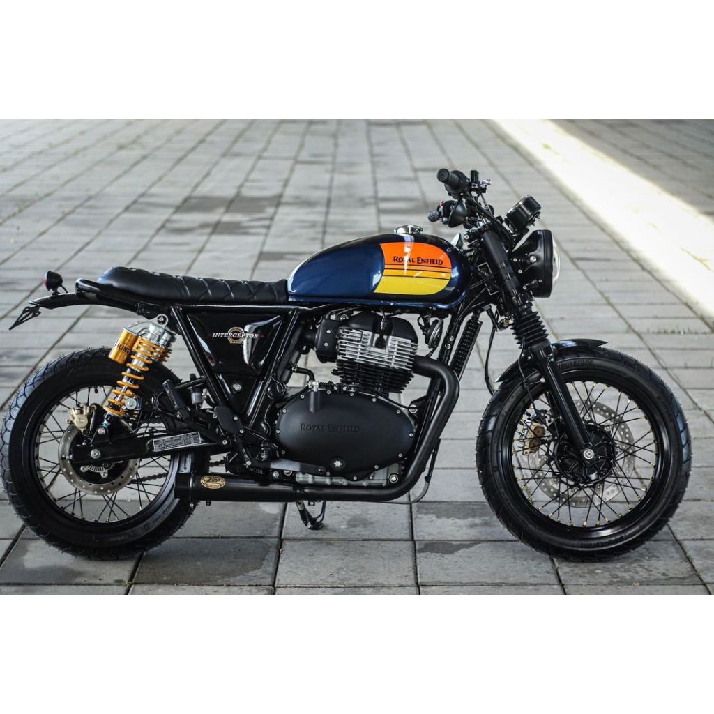 ท่อ LOWELL ทรง Zard ตรงรุ่น ของ Royal Enfield 650