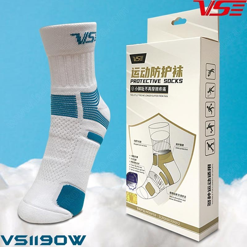 🔥สีใหม่ล่าสุด🔥 VENSON VS1190🧦 ถุงเท้ากีฬาตัวท็อป✨หนานุ่ม ใส่สบาย รองรับข้อเท้า💪พร้อมลุยทุกแมตช์!🏃‍♂️