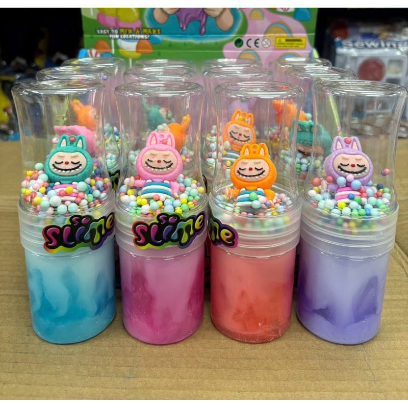 สไลม์ Slime ลาบูบู้ ชินจัง สไลม์ใส น่ารัก อย่างดีไม่ติดมือ