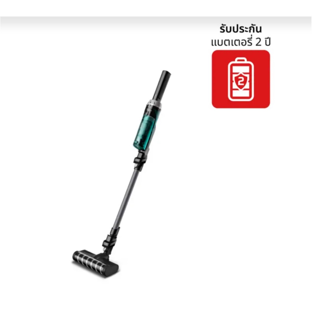 ใหม่ล่าสุด Tefal เครื่องดูดฝุ่นไร้สาย X-NANO ESSENTIAL SOFT BRUSH  รุ่น TY1133KO  100 วัตต์ รับประกั
