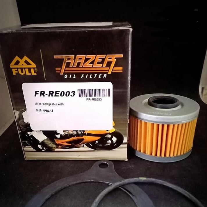 กรองน้ำมันเครื่อง FR-RE003 สำหรับ Royal Enfield Himalayan