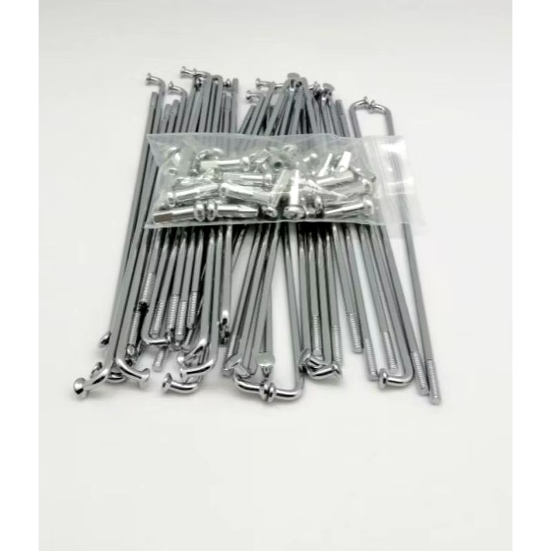 ซี่ลวดเบอร์9*149ชุบโครเมี่ยม และเบอร์10*149ใส่ล้อหน้าขอบ16.WAVE-110ดีส