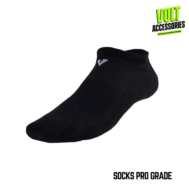VOLT ถุงเท้าข้อสั้น สีดำ TORQUE 003 NO SHOW BLACK TQ-0213