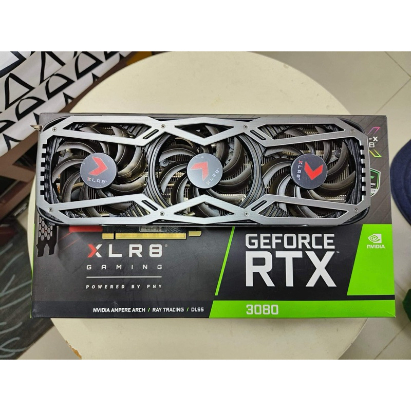 การ์ดจอ PNY RTX 3080 12GB XLR8 (มือสอง)