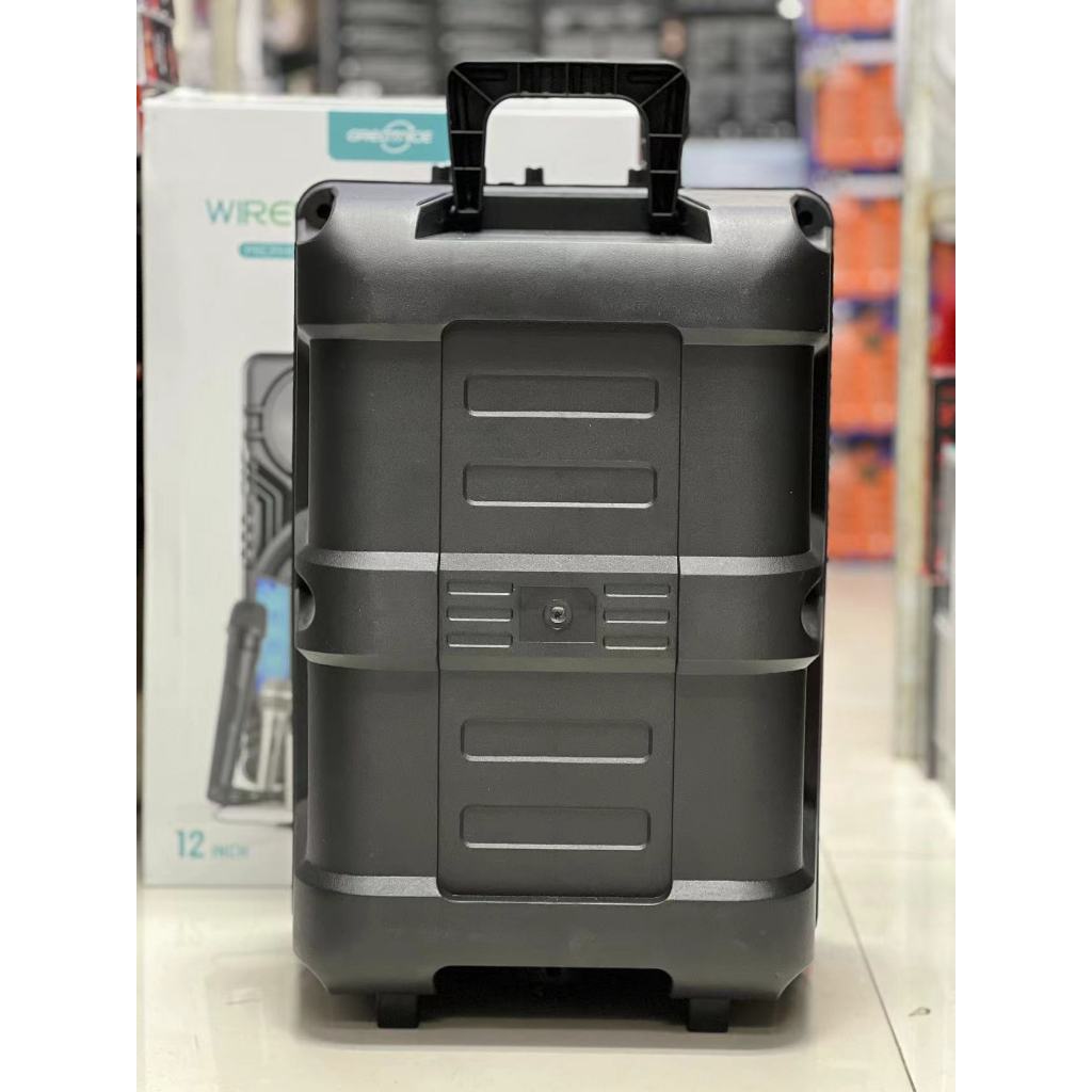 ลำโพงบลูทูธ รุ่น GTS-2069 ดอก12นิ้ว แถมไมค์ลอย/ไมค์สาย/รีโมท รองรับAUX TF USB ปรับเบสและแอคโค่ได้ สินค้าพร้อมส่ง จาก กทม - รูปที่ 5