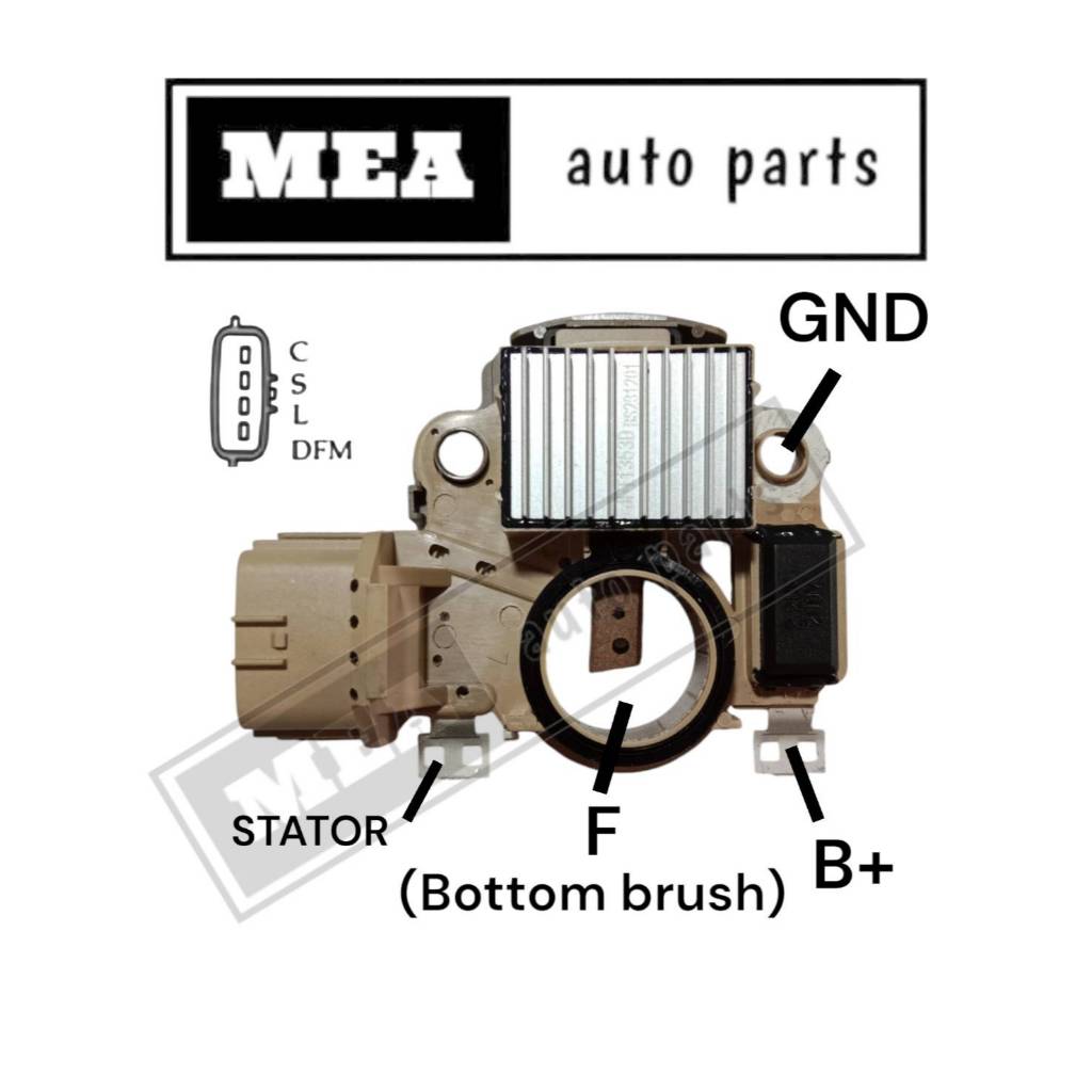 คัทเอาร์ทไดชาร์จ Mitsubishi Trition,Pajero มีหน่วง 12V IM341