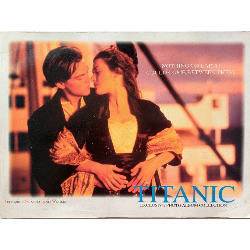 หนังสือโฟโต้อัลบั้ม เรื่อง "ไททานิค" #Titanic #หนังสือเก่า-มือ2  #ยุค90's #หายาก #แรร์