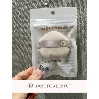 SUPERMOM l 118 Loose powder puff พัฟแป้งฝุ่น