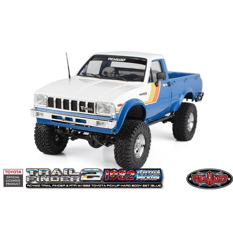RC4WD Trail Finder 2 RTR w/1982 Toyota Pickup Hard Body Set (Blue) Z-RTR0069 (Red) Z-RTR0070 )