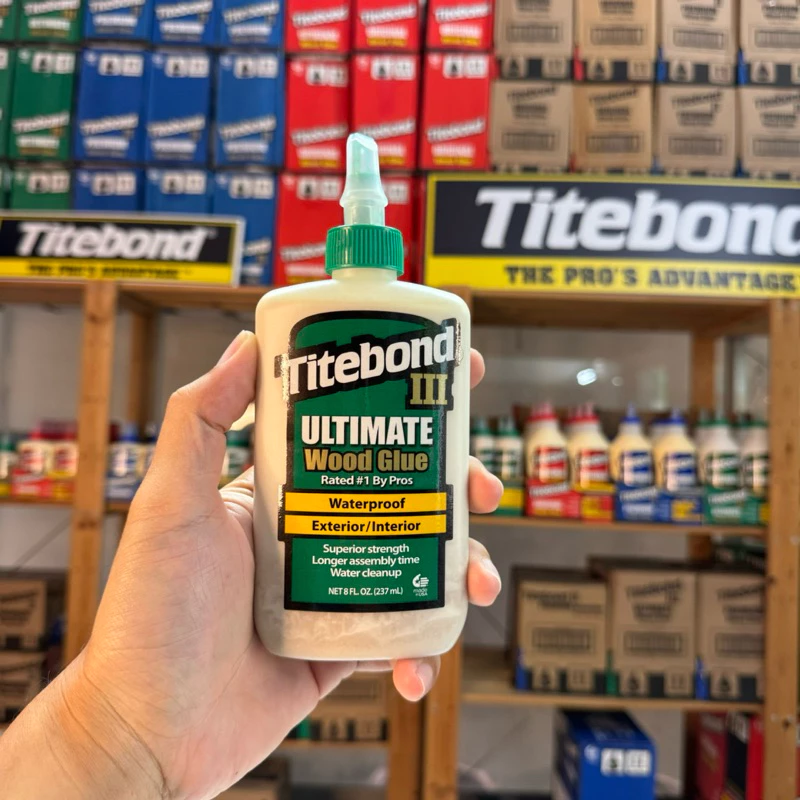 กาว Titebond 8 oz ULTIMATE III Wood Glue (สีเขียว) กาวไม้ เกรดพรีเมี่ยมจาก USA