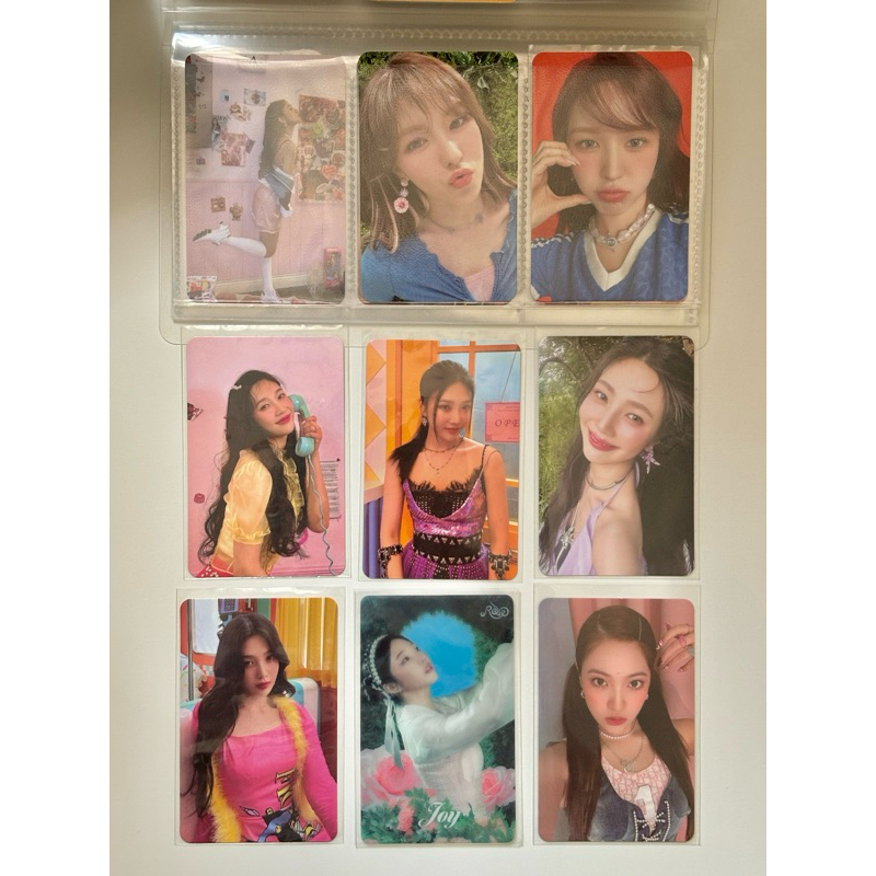 (พร้อมส่ง)Red Velvet photo cards Album, MD, TRADING CARD SET Irene Seulgi Wendy Joy Yeri