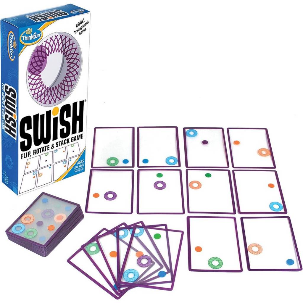 พร้อมส่ง​ การ์ดเกมส์​ Swish เกมส์การ์ดจับคู่​สี​ เจ้าของเดียวกับ​ Uno​ ไพ่​Swish แบบพลาสติกกันน้ำได้