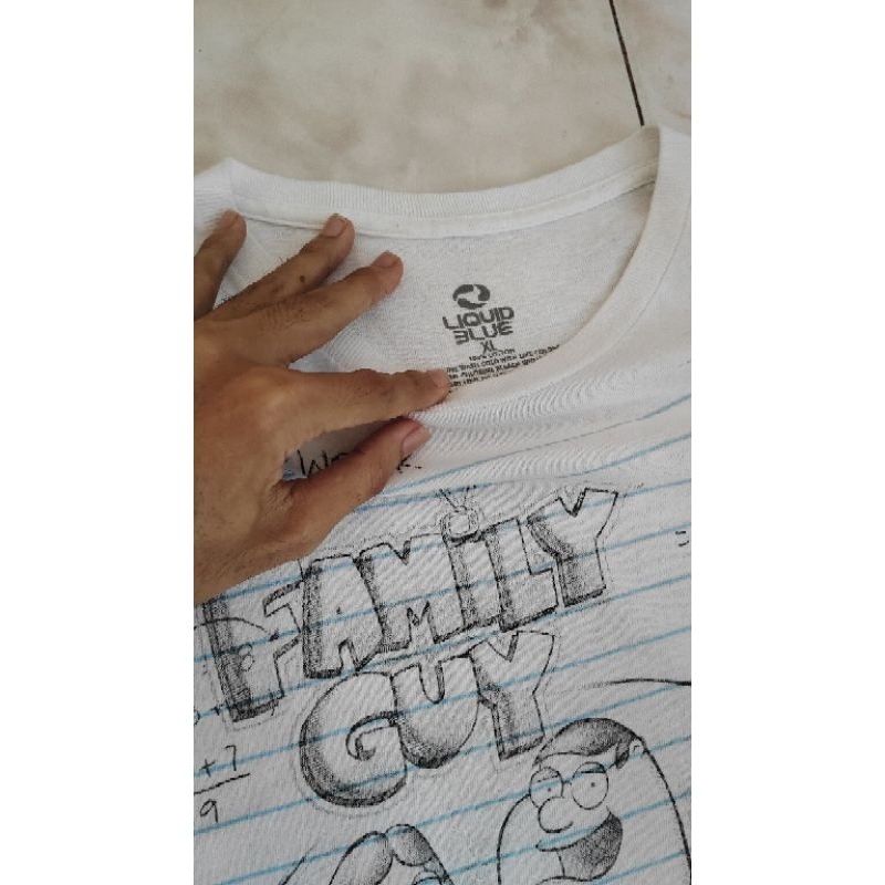 เสื้อ Family guy liquid blue