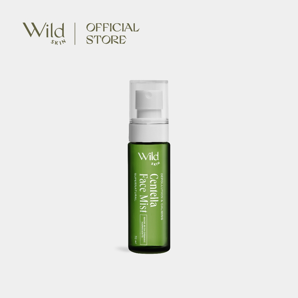 Wild Skin Centella Face Mist 70 ml | สเปรย์น้ำแร่สำหรับผิวหน้า เติมความชุ่มชื้น ปลอบประโลมผิว 70ml