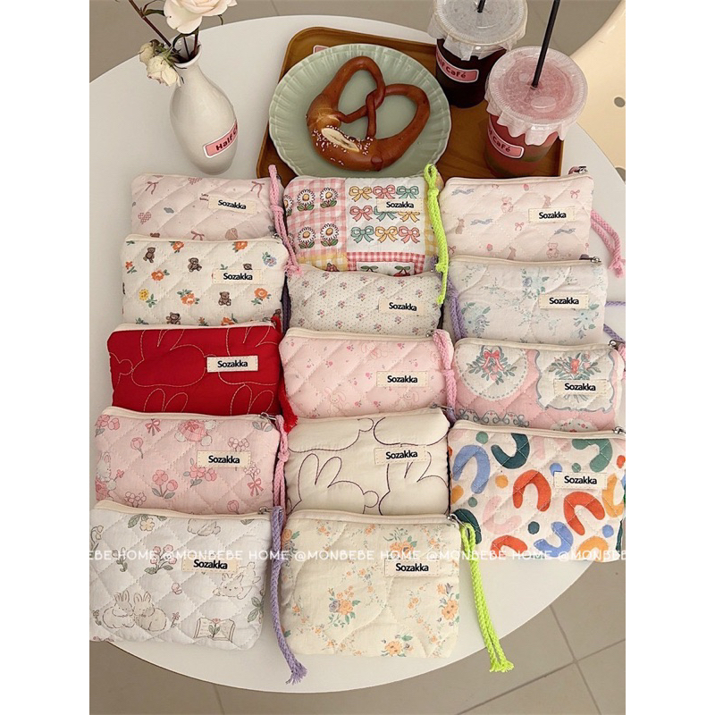 กระเป๋าใส่เหรียญ ลิปสติก แบบพกพา อเนกประสงค์ สไตล์ใหม่ พร้อมส่ง
