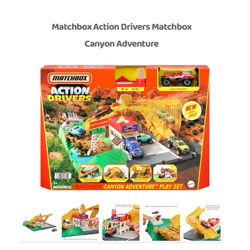 Matchbox Action Drivers Matchbox Canyon Adventure