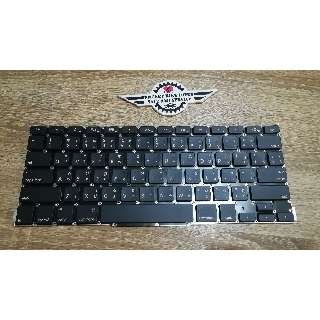 คีย์บอร์ด macbook Keyboard Mac Model. A1502 / คีย์บอร์ด แมค A1502 / TH-ENG ไทย อังกฤษ ของแท้ประกัน 1