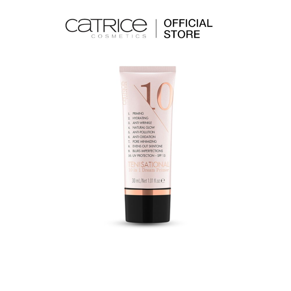 Catrice Ten!sational 10 in 1 Dream Primer SPF15 ออลอินวัน ไพรม์เมอร์ เครื่องสำอาง รองพื้น เมคอัพเบส