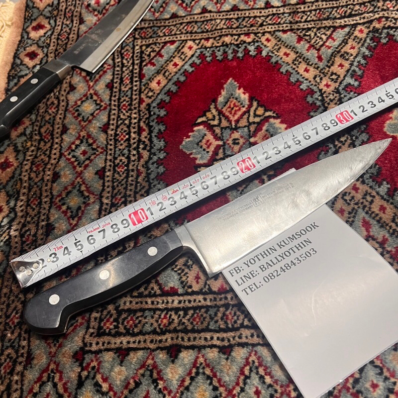 มีดเชฟคนคู่ SWILLING J.A.HENCKELS ใบยาว 205mm มือสองจากญี่ปุ่น