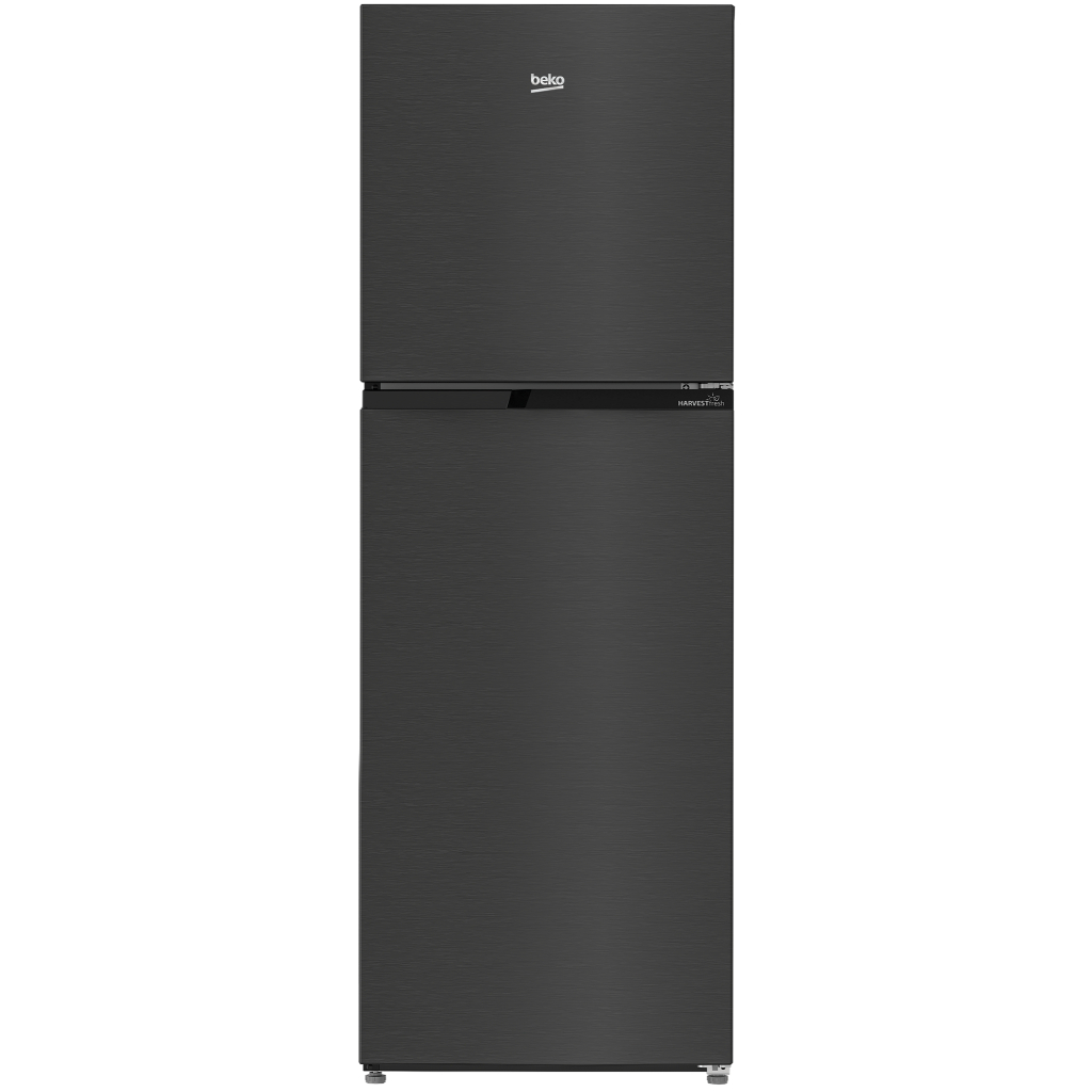 BEKO ตู้เย็น 2 ประตู รุ่น RDNT252I50HFK  (8.1 คิว, สี Dark Inox)