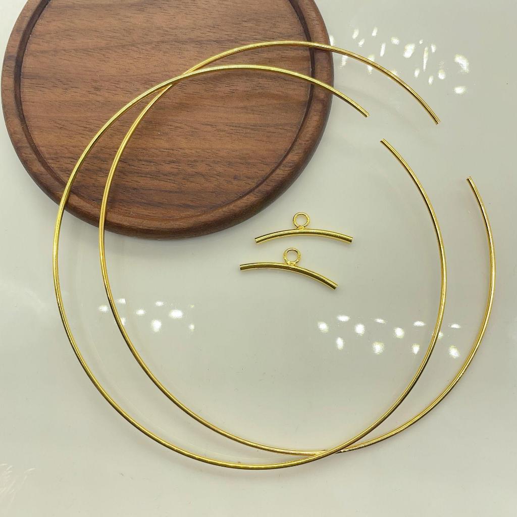 ห่วงร้อยมาลัย ขนาด 60mm 80mm 100mm อุปกรณ์เสริมงานฝีมือ งาน DIY สำหรับทำพวงมาลัย