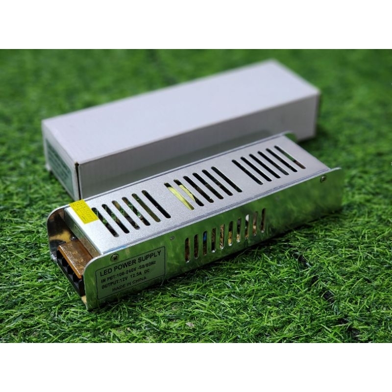 Power Supply 12V 12.5A 150W Adapter LED หม้อแปลง สวิตช์ไฟ 12V สวิทช์ไฟ สวิทชิ่ง หม้อแปลงไฟฟ้า 12.5a 