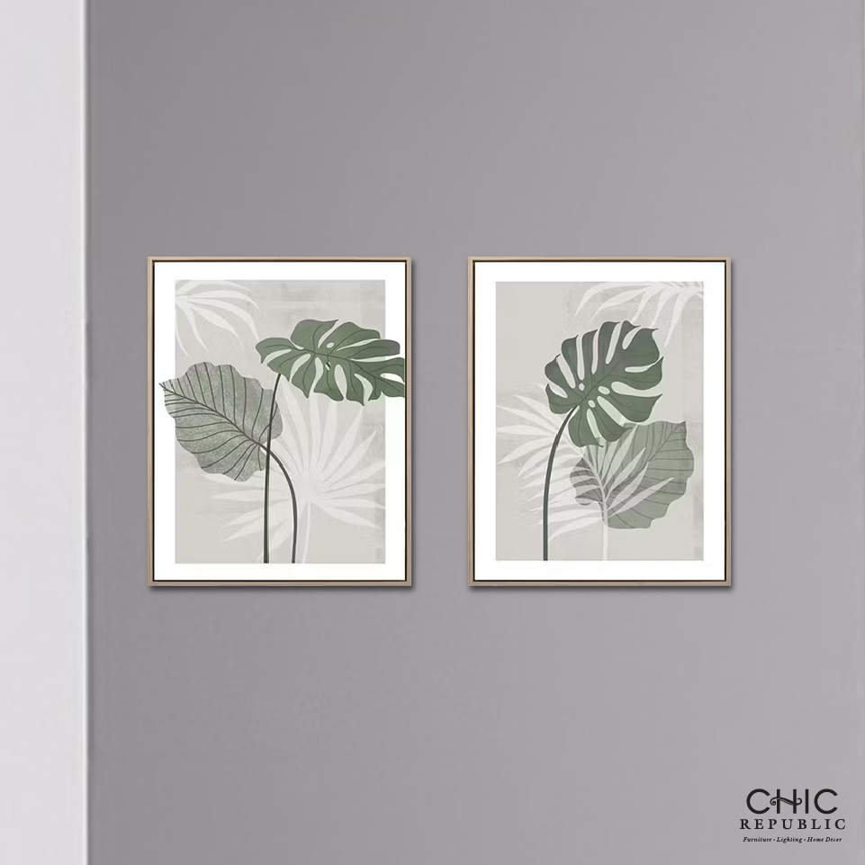 ภาพติดฝาผนัง CHIC REPUBLIC รุ่น JEFA-B/40X50 สีไม้ธรรมชาติ/หลากสี_3
