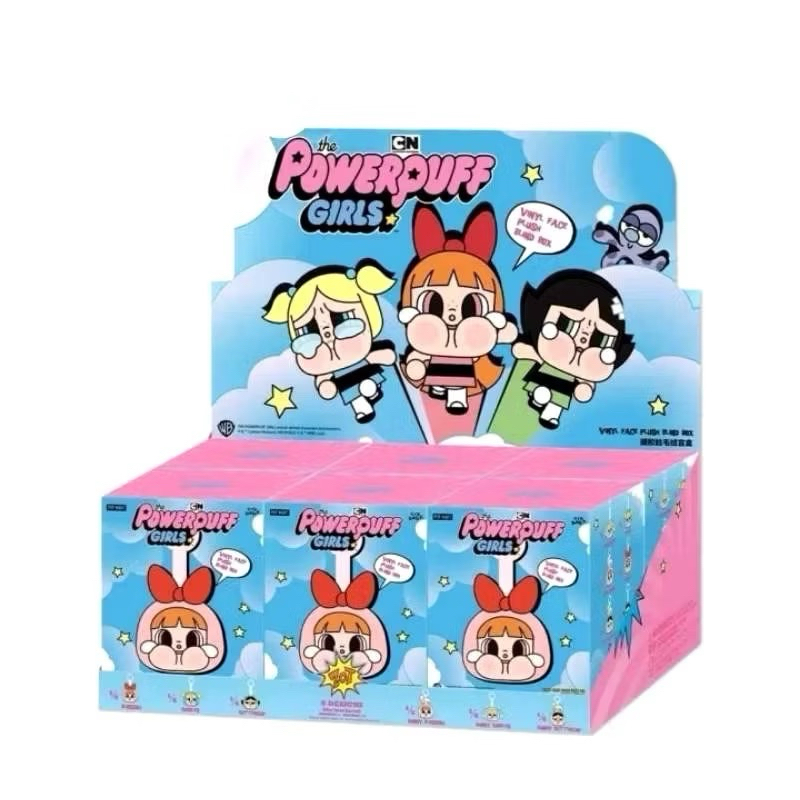 ถูกที่สุด CRYBABY x Powerpuff Girls พวงกุญแจ ของเล่นตุ๊กตา | สินค้าพร้อมส่งในไทย