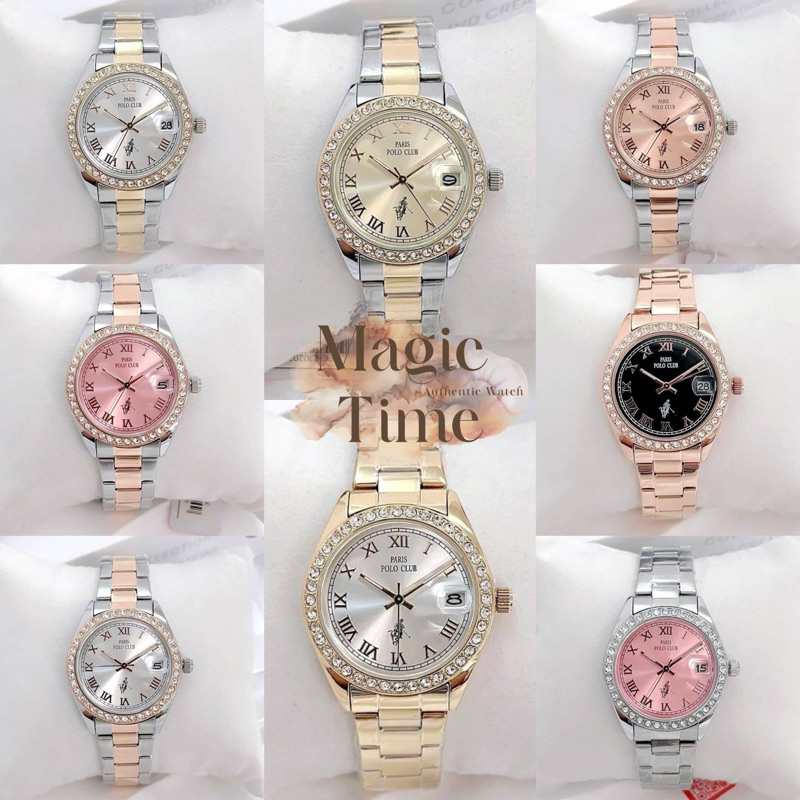 นาฬิกาข้อมือ Polo Club Watch  รุ่น PPC-230203 ประกันศูนย์ไทย 1 ปี พร้อมกล่องแบรนด์