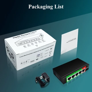 USEE GS105M/GS108M Gigabit Switch 5 Port / 8 Port HUB Lan Splitter สวิตซ์ฮับ 1000Mbps Desktop Switch