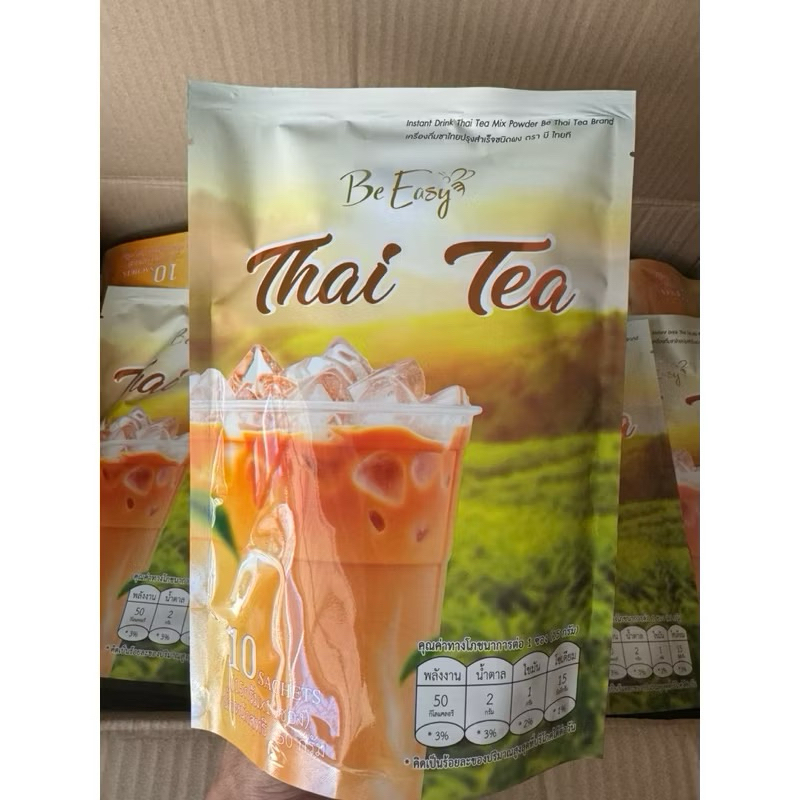 ชาไทยนางบี Be easy Thai Tea 1 ห่อ มี 10ซอง