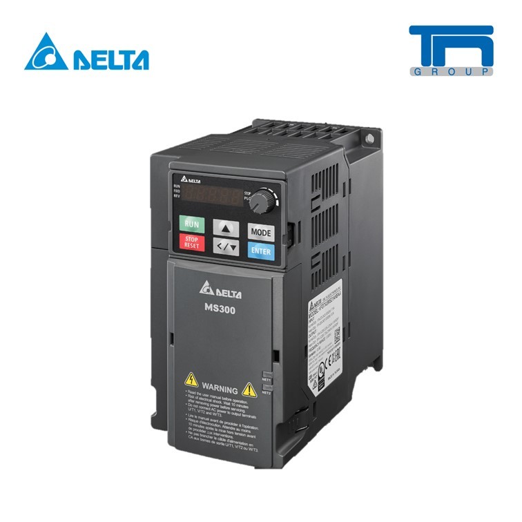 Delta Inverter อินเวอร์เตอร์ MS300 VFD11AMS21ANSAA 3HP 2.2kW Input 220V 1-Phase Output 220V 3-Phase