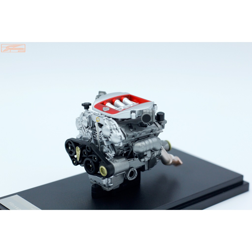 MOTORHELIX 1/18 Nissan VR38 DETT Engine (R35)