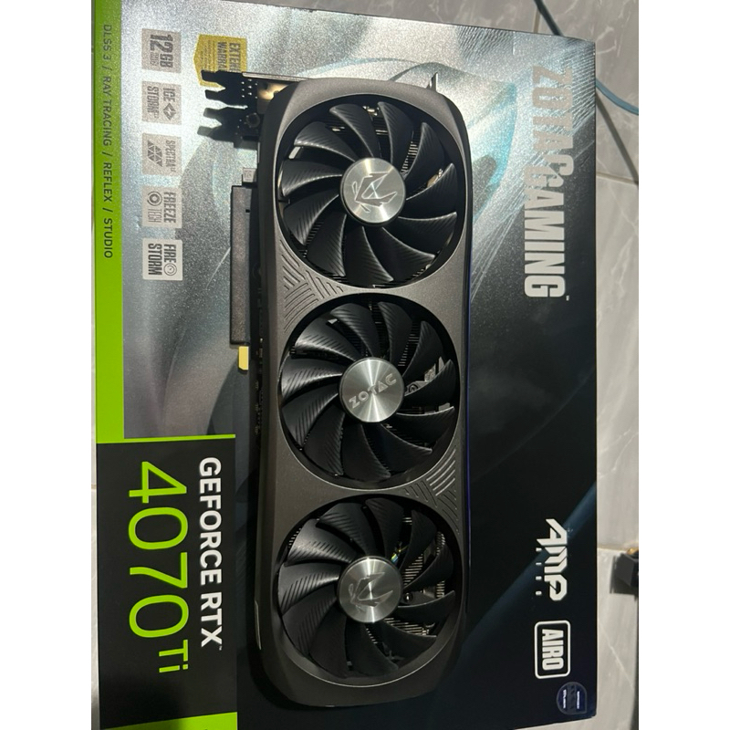 RTX4070Ti Zotac Gaming Amp alro มือ 2 สภาพใหม่ๆ