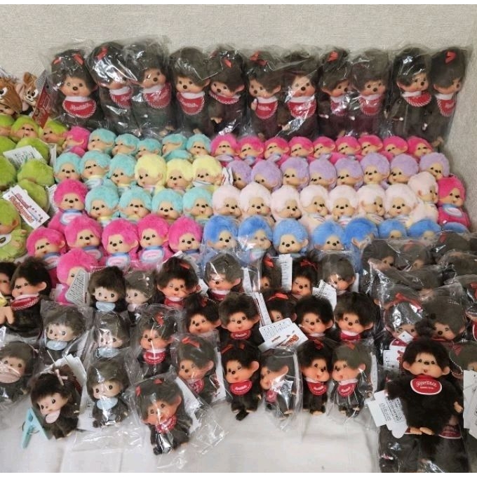 (พร้อมส่ง ทันที )Monchhichi พวงกุญแจตุ๊กตามอนชิชิ ,ม่อนชิ ของแท้จากญี่ปุ่น ส่งไว ส่งทุกวัน
