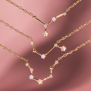 Petite Zodiac Necklace สร้อยคอชาร์มราศี
