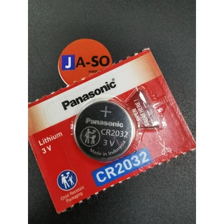 ถ่านกระดุม ถ่านรีโมท แท้ป้ายไทย-ถ่าน2032 Panasonic CR2032 Lithium 3V แบ่งขาย (ประกันศูนย์)-พร้อมส่ง