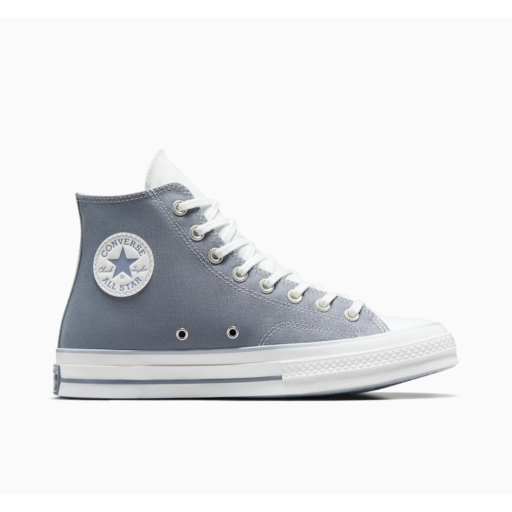 CONVERSE รองเท้าผ้าใบ รุ่น CHUCK 70 WORDMARK C HI GREY/CREAM ยูนิเซ็กส์ A07981CU_H3GYCM