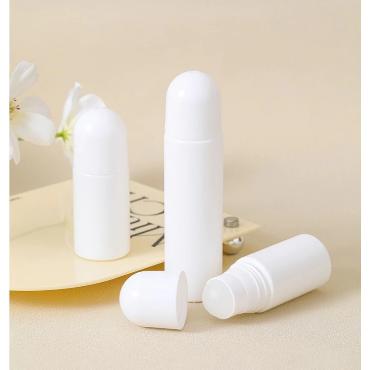 พร้อมส่ง ! 💥 ขวดลูกกลิ้งเปล่าสีขาวทึบ ขวดโรลออนเปล่า Roll on สามารถเติมได้เอง 👏 มีให้เลือก 2 ขนาด