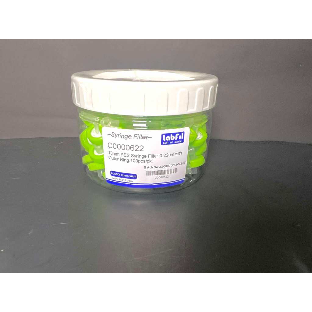 ไซริงค์ syringe filter(100ชิ้น/แพ็ค)
