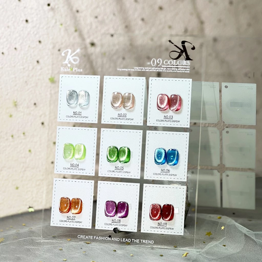 สีเจล kale plus DISCO สีแคทอายลูกแก้ว ลูกแก้ว nail polish เล็บเจล สีแฟลชสีเจล ยาทาเล็บเจล สีทาเล็บเจล 8ml