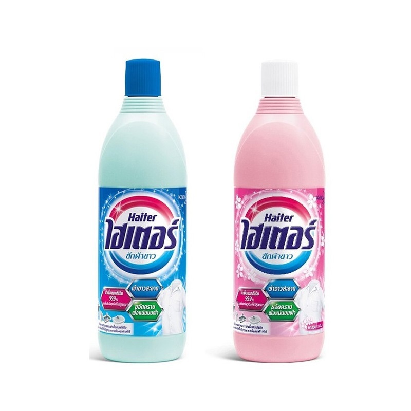 Haiter ไฮเตอร์ น้ำยาซักผ้าขาว 600 มล.