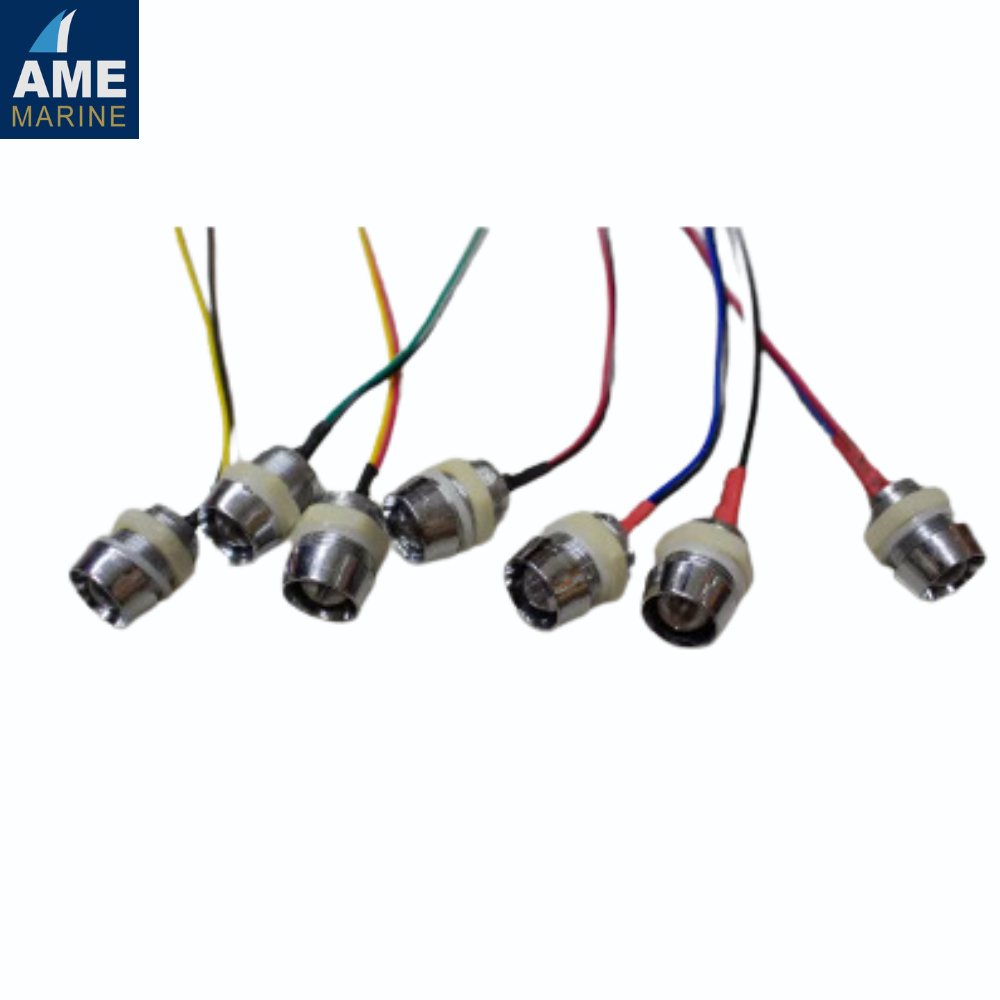 ไฟตาแมว 5 mm LED 12V. และ 24V. มีหลายสีให้เลือก ไฟ ไฟแอลอีดี LED LIGHT ตาแมวLed ไฟแจ้งเตือน