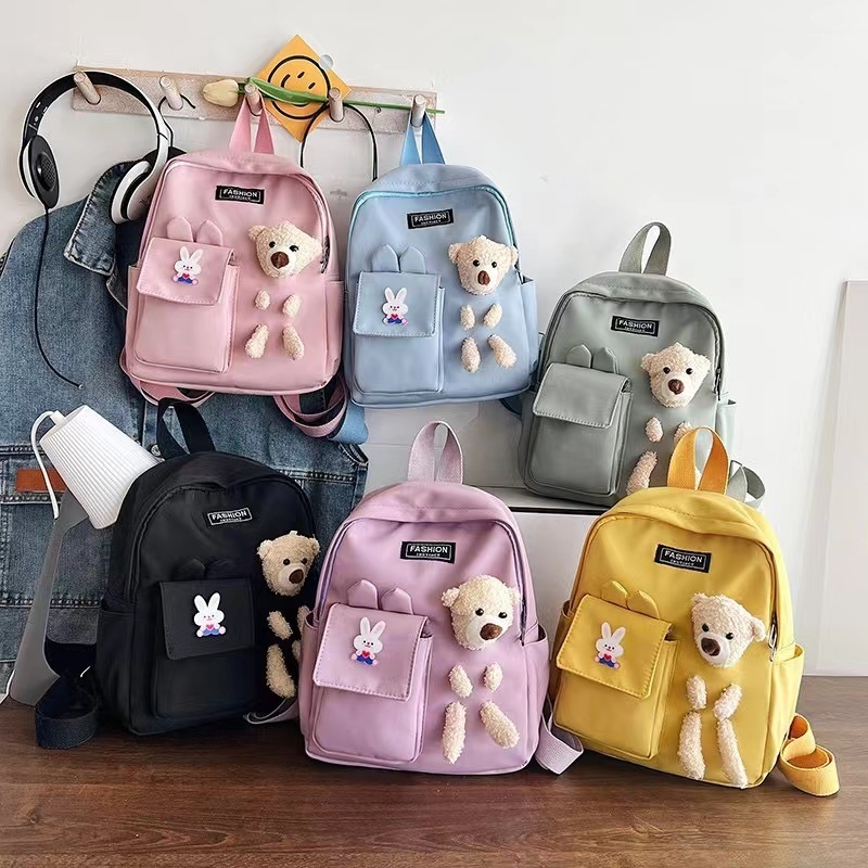 (B-964)🔥กระเป๋าเป้ กระเป๋าขนาดใหญ่จุขนาดใหญ่เวอร์ชั่น เทรนด์แฟชั่นกระเป๋าเป้น่ารักๆ สุดคุ้ม เทรนด์แฟชั่นกระเป๋าเป้น่ารัก