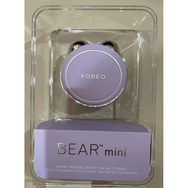 FOREO BEAR mini ของแท้100% เครื่องยกกระชับใบหน้า ฟอริโอ้ แบร์ มินิ ใช้ไปประมาณ 5 ครั้ง (พร้อมส่ง)