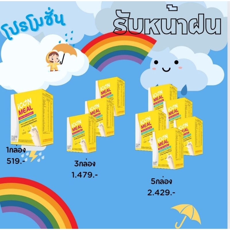 ไอคอน มีล / Icon Meal(เซ็ต3กล่อง)
